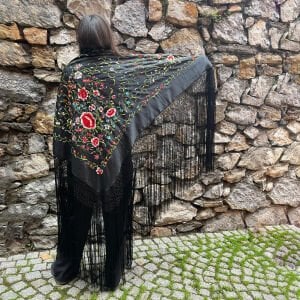 İspanyol İpek Şal
