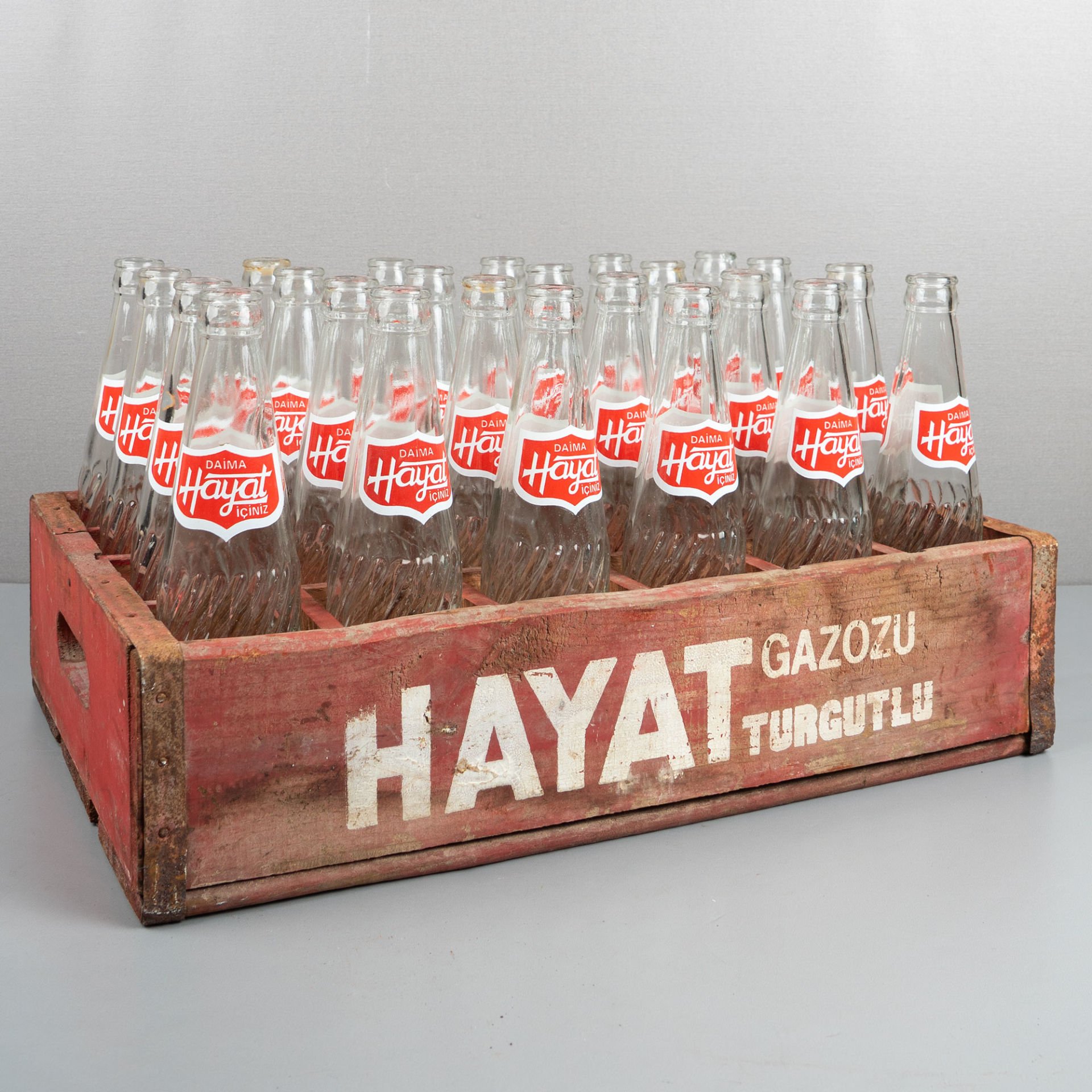 Hayat Gazoz Kasa ve Şişeleri Kasa ve Şişeler