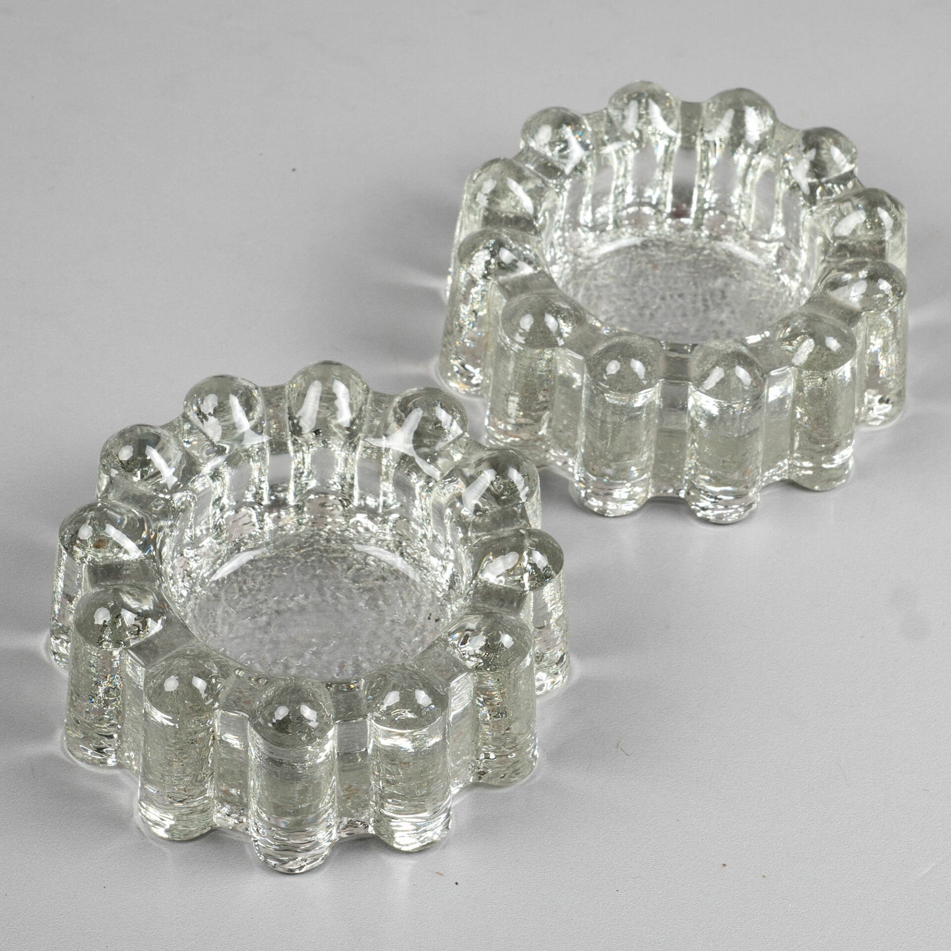 Pukeberg Glasbruk Şeffaf Kültablası