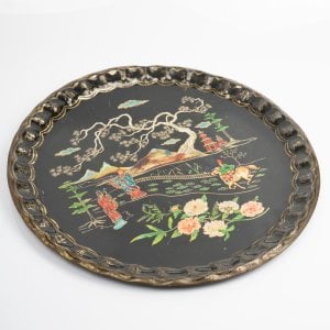 Barret Ware Teneke Çin Tepsi