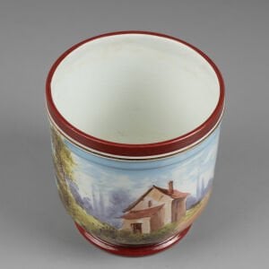 Porcelain De Paris Cache Pot