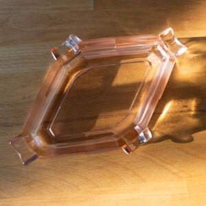 Pembe Art Deco Küllük