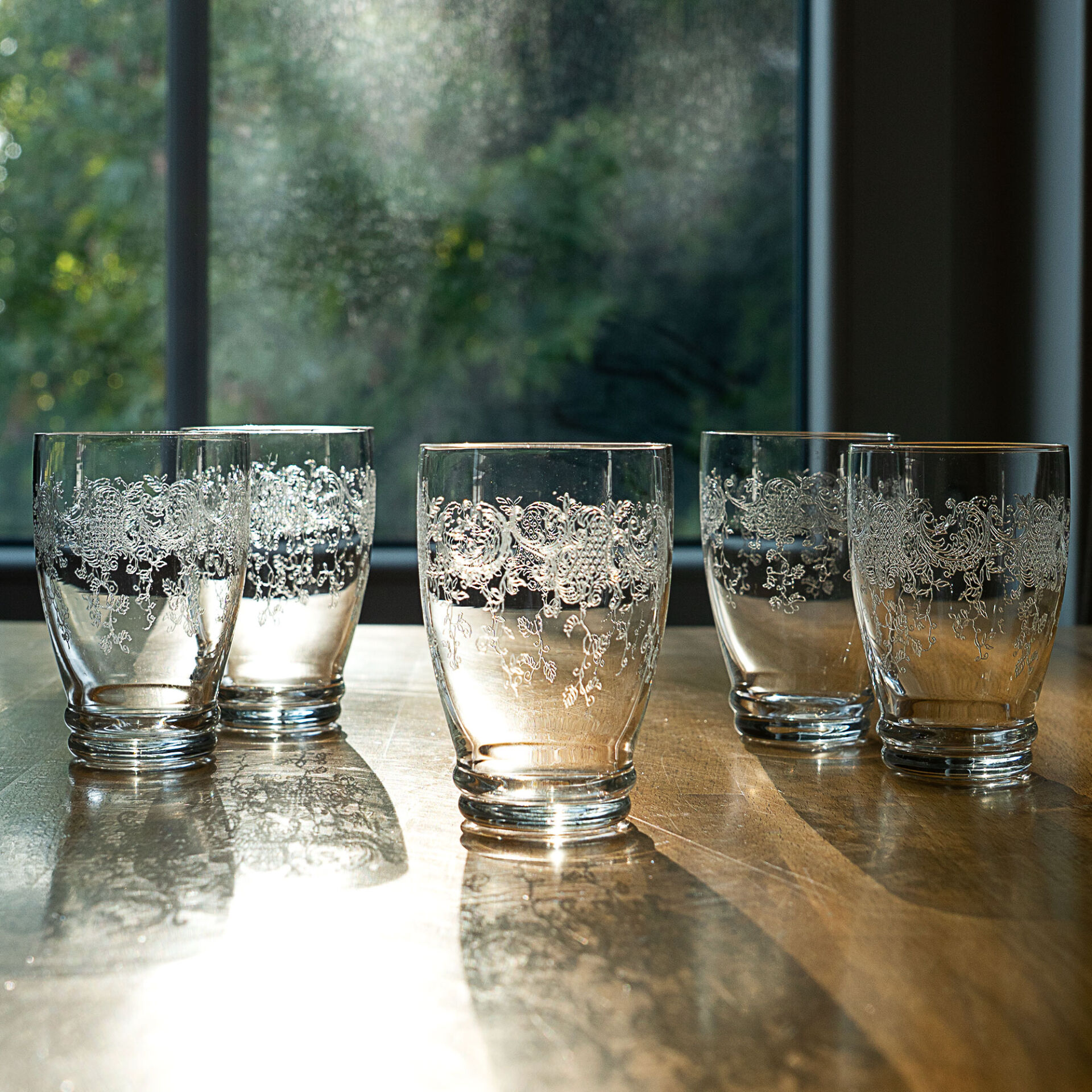 Barok Desenli Shot Bardakları