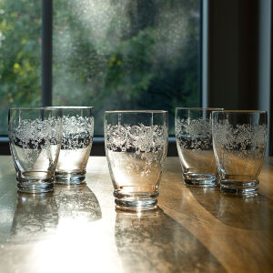 Barok Desenli Shot Bardakları