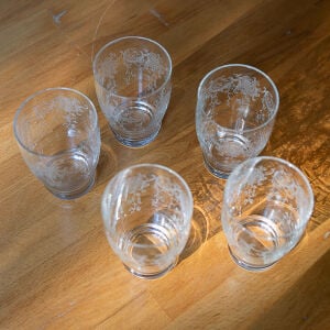 Barok Desenli Shot Bardakları