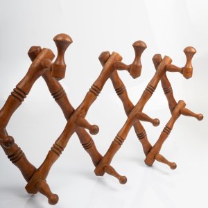 Katlanır Ahşap Askı