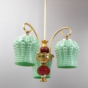 Jadeite Şapkalı Avize