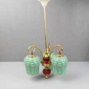 Jadeite Şapkalı Avize