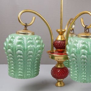 Jadeite Şapkalı Avize