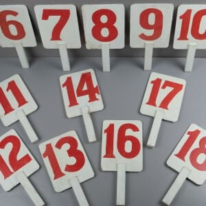 Müzayede Pey Numaraları