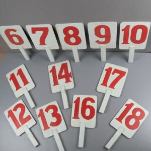 Müzayede Pey Numaraları