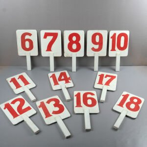 Müzayede Pey Numaraları