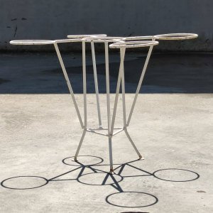 Beşli Demir Saksı Tutacağı