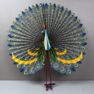 Tavus Kuşu Dev Yelpaze