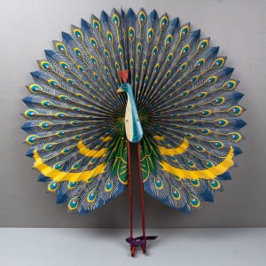 Tavus Kuşu Dev Yelpaze