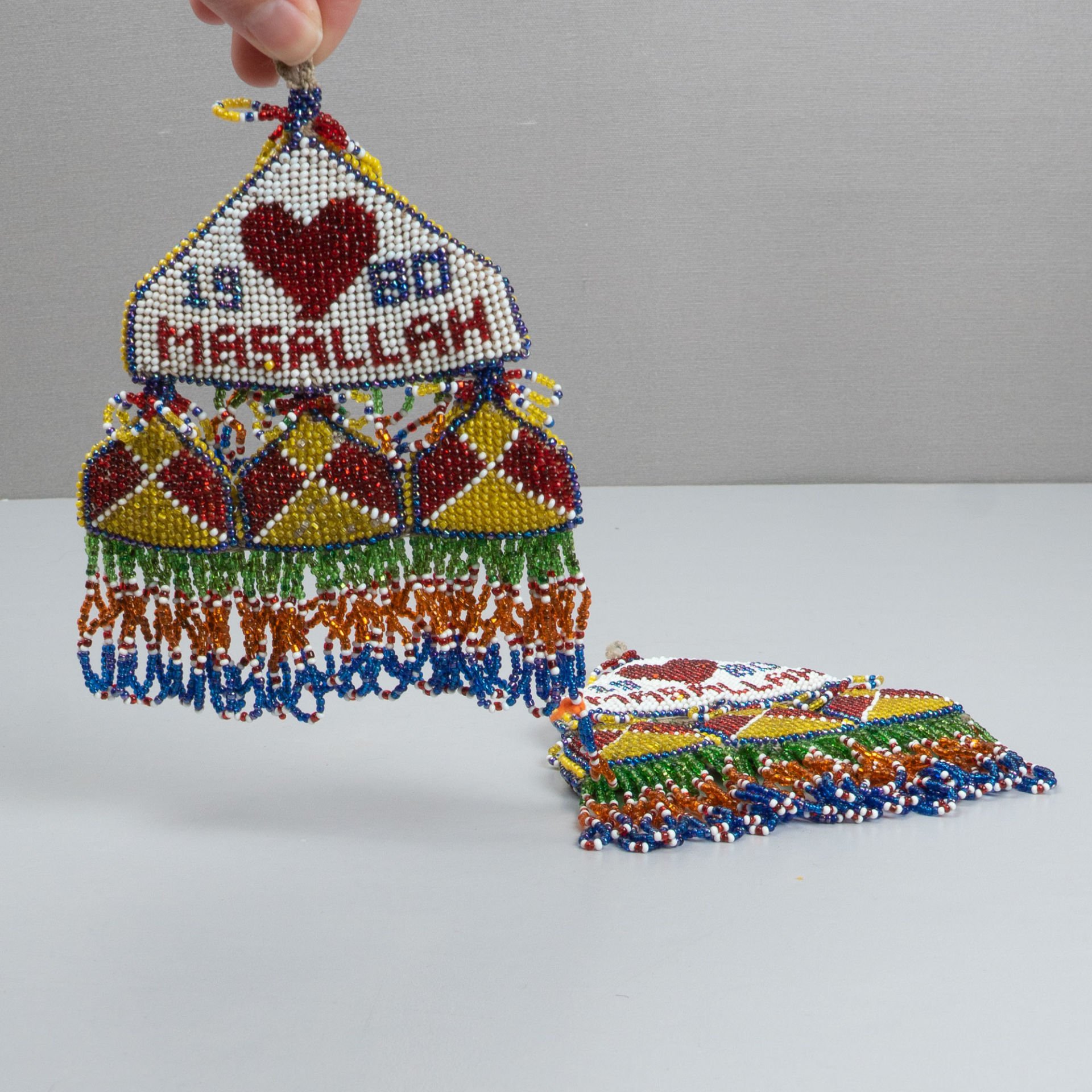 Çift Omuz Maşallah / 1980 Kırmızı Kalpli