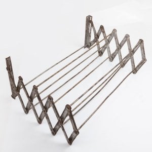Körüklü Metal Çamaşır Askısı