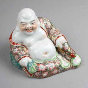 Gülen Buda Porselen Heykelcik