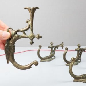 5 Adet Bronz Döküm Askı
