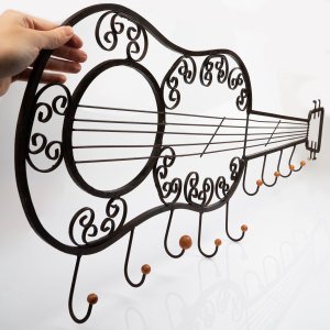 Demir Ferforje Gitar Askı