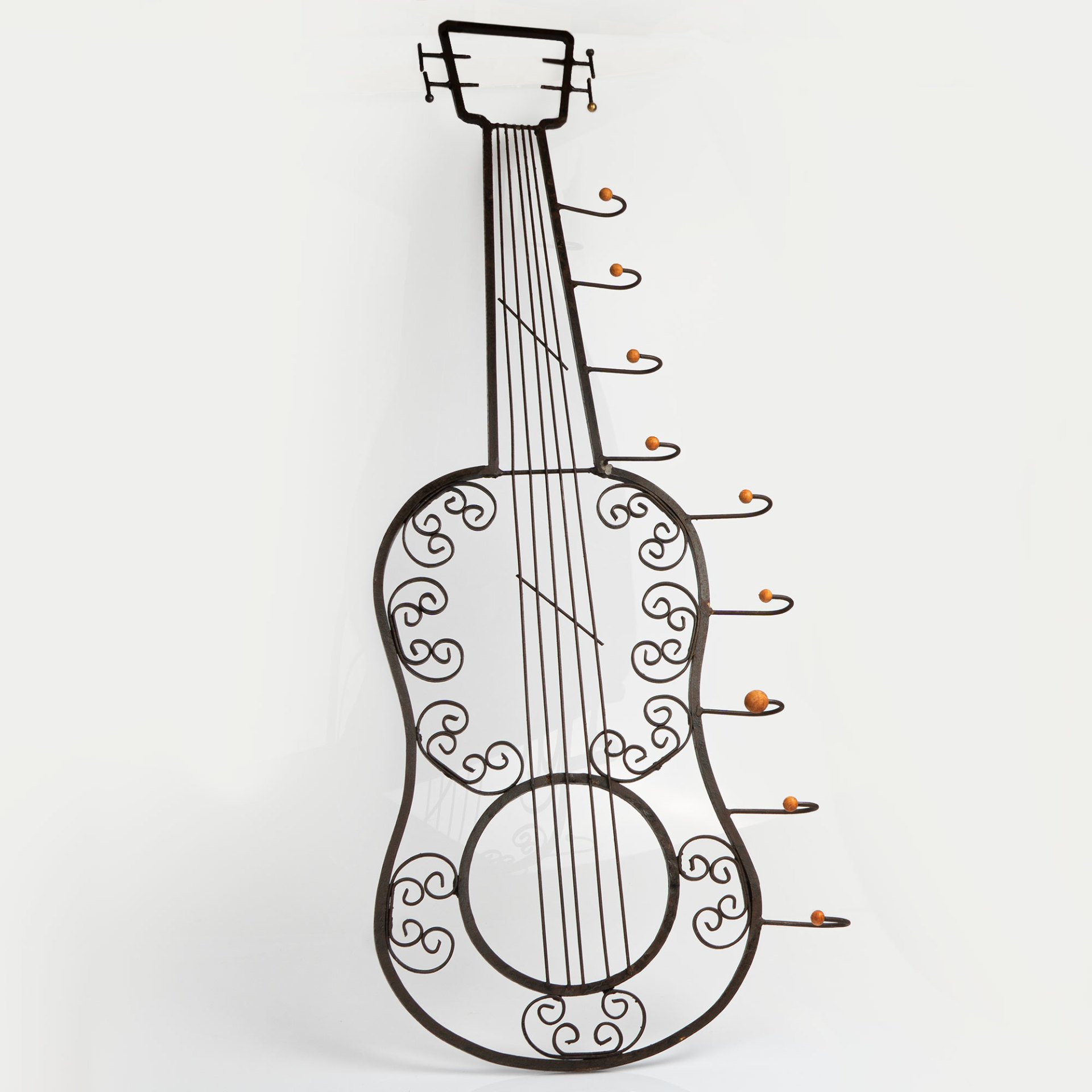 Demir Ferforje Gitar Askı