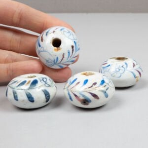 4 Lacivert Desenli Kulp