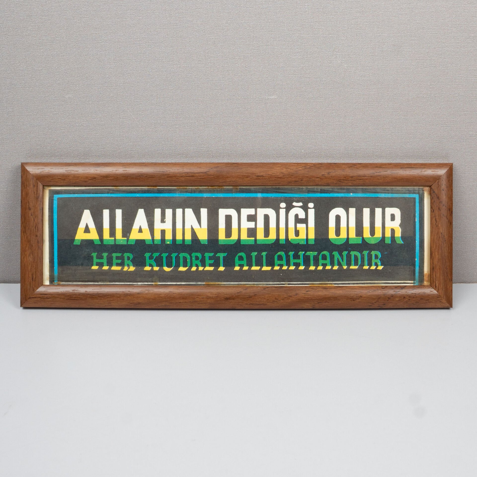 Allahın Dediği Olur Tabela