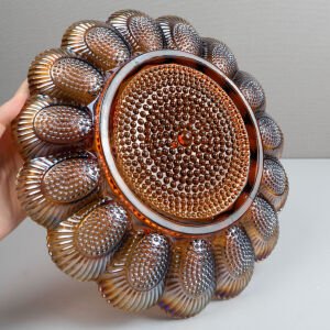 Indiana Glass Karnaval Cam Yumurta Tabağı
