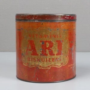 Arı Bisküileri Teneke Kutusu