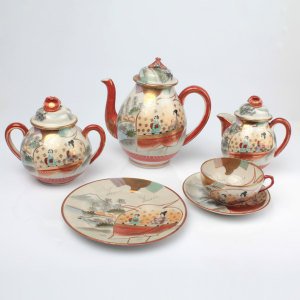 Japon Porselen Çay Seti