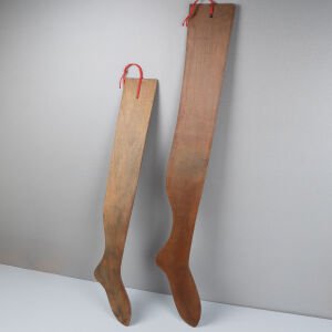 Çift Ahşap Çorap Kalıbı