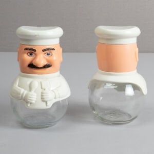 Aşçı Tuzluk Biberlik / Beyaz