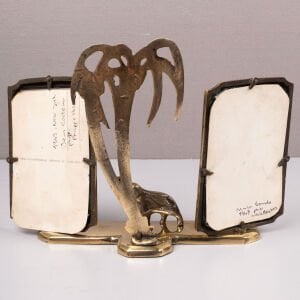 Art Deco Çiftli Çerçeve / Filli