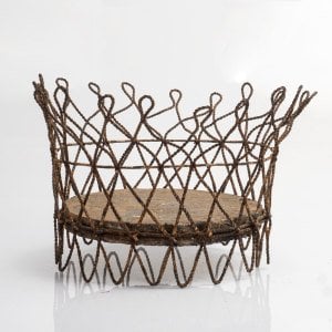 Kenarı Telli Ahşap Sunumluk