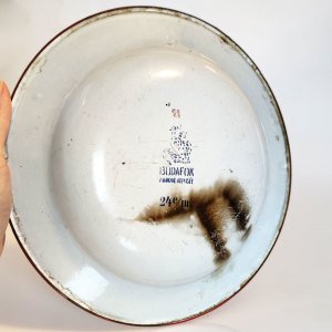 Elmalı Emaye Tabak