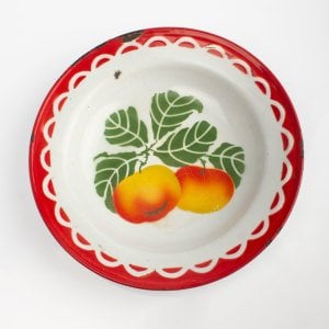Elmalı Emaye Tabak