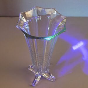 Val Saint Lambert Art Deco Saydam Vazo