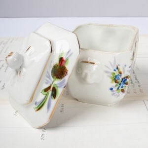 Porcelain de Paris Amitie Yazılı Şekerlik