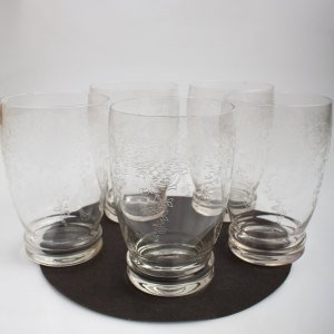 5 Adet İğne İşli Su Bardağı