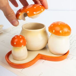 Goebel Mantar Tuz Biberlik Seti