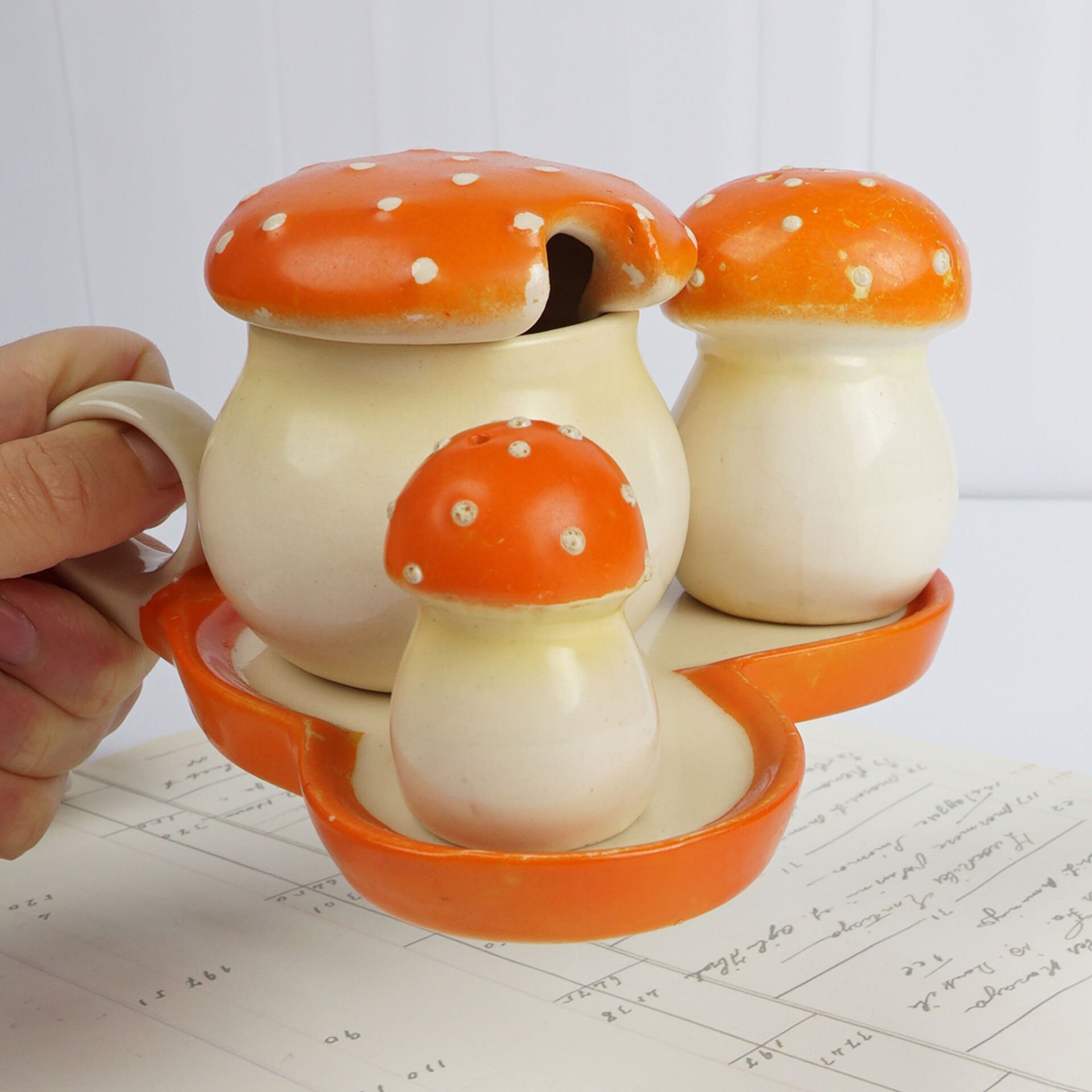 Goebel Mantar Tuz Biberlik Seti