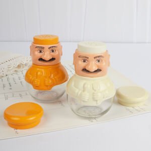 Aşçı Tuzluk Biberlik / Sarı - Turuncu