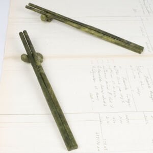 Yeşim Chopstick ve Kaplumbağa Dayanakları