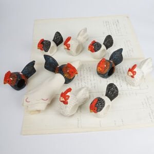 Horoz ve Tavuk Peçete Halkaları