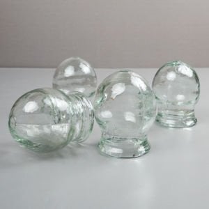 4 Adet Yeşilimsi Hacamat