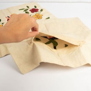 Çift Melekli Yastık Yüzü