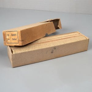 21 cm Ahşap Metalli Cetvel