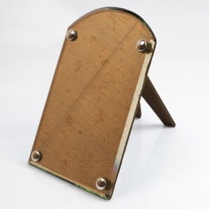 Nikel Düğmeli Ayaklı Taş Ayna