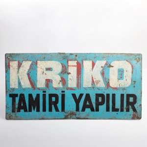 Kriko Tamiri Yapılır Tabela