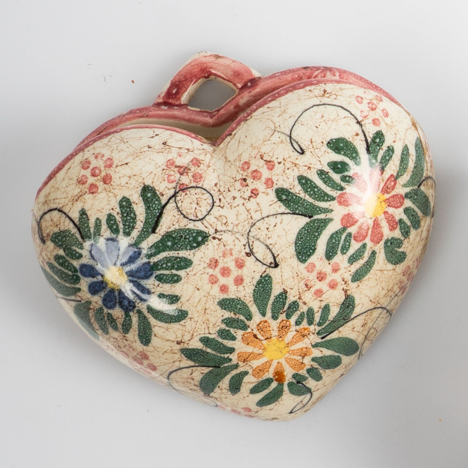 SCHRAMBERG Majolica Duvar Vazosu